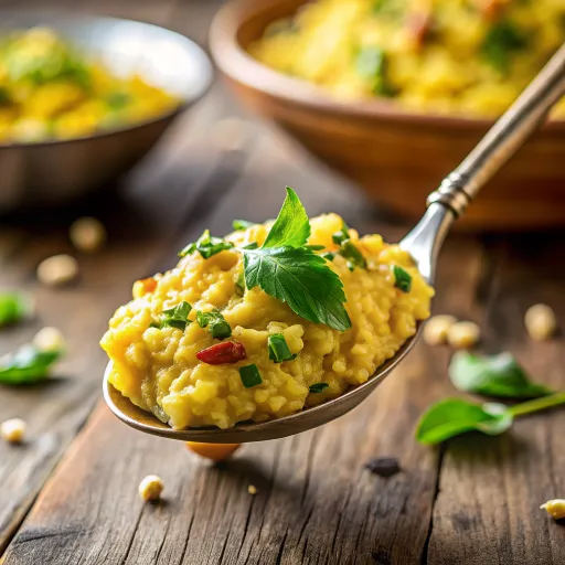 मोरिंगा और दलिया खिचड़ी